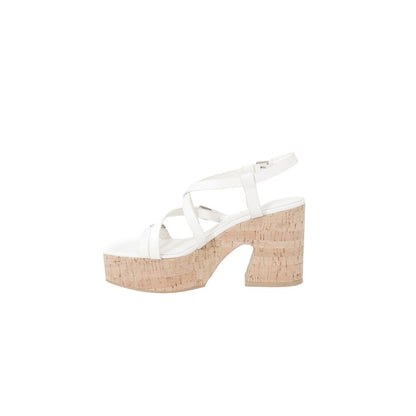 Guess Beige Leather High Heel Pumps