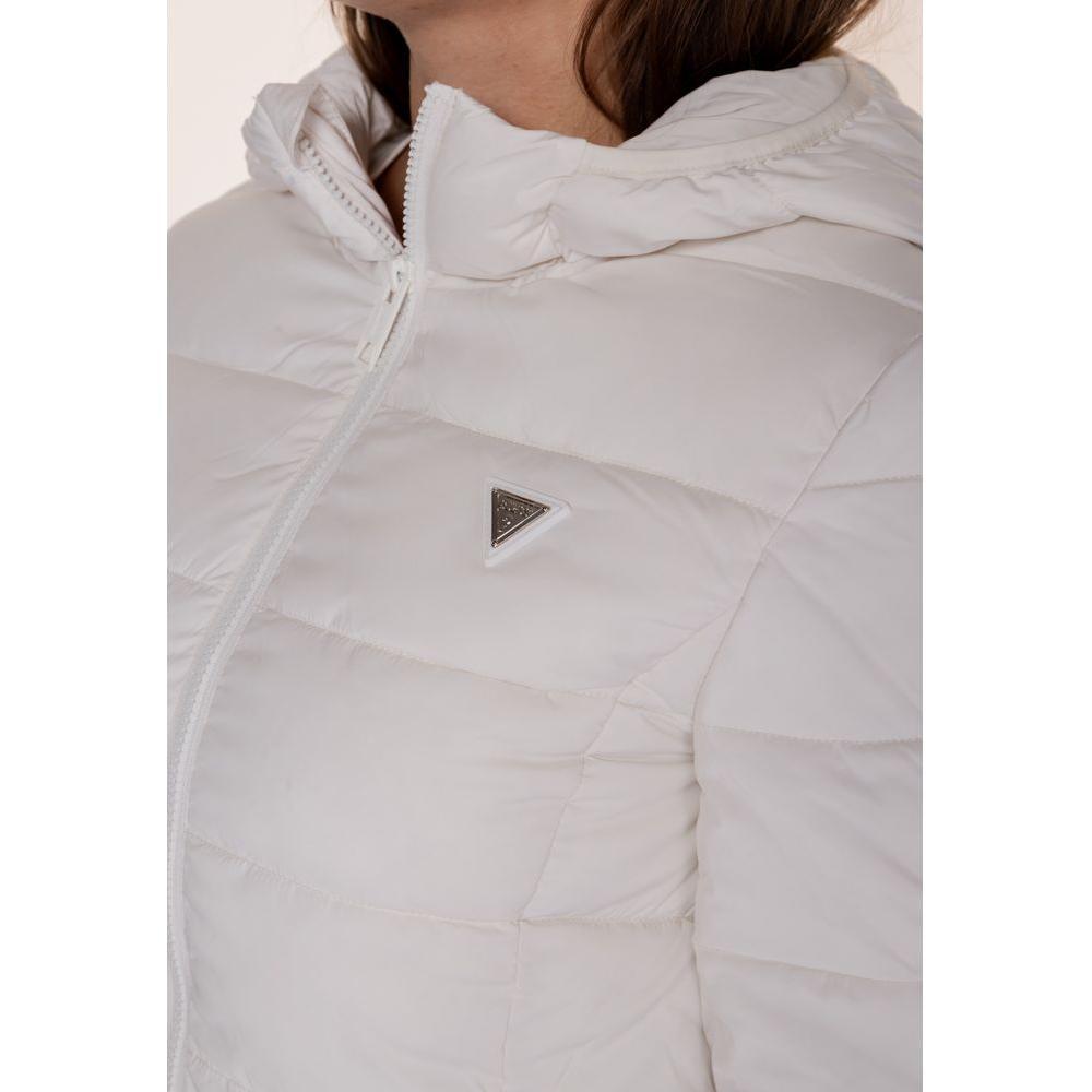 Guess Active White Polyester Jackets & Coat GU-14521700008-IT40|S