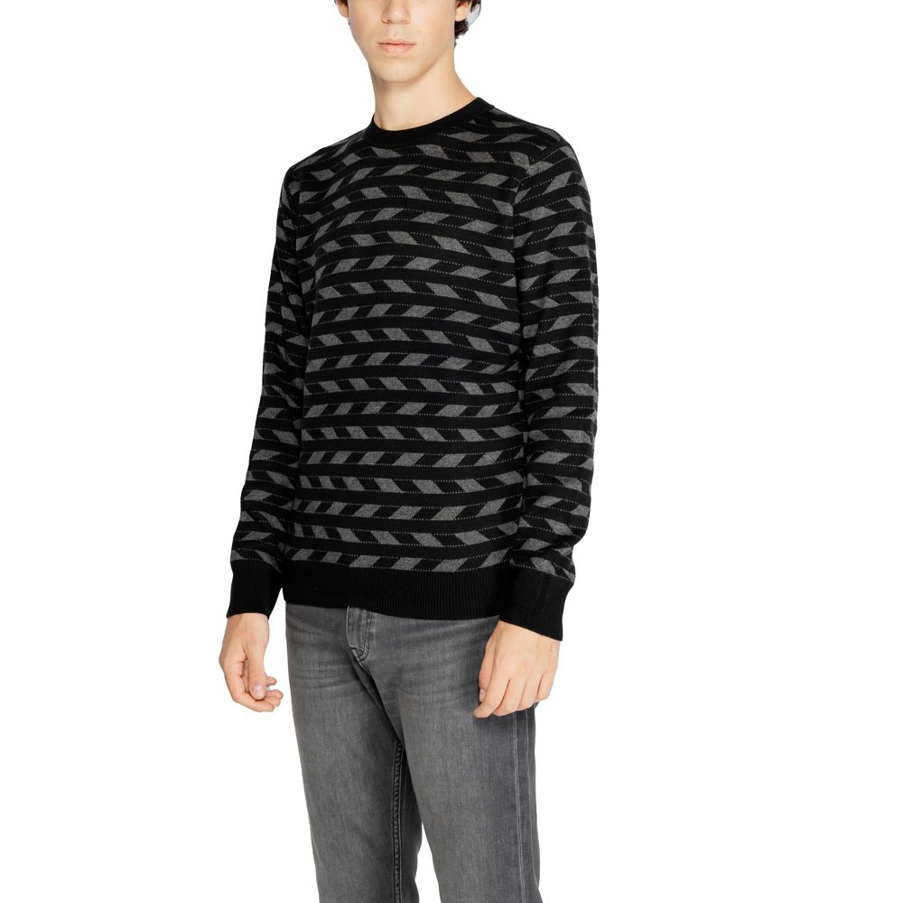 Antony Morato Black Marabou Sweatshirt