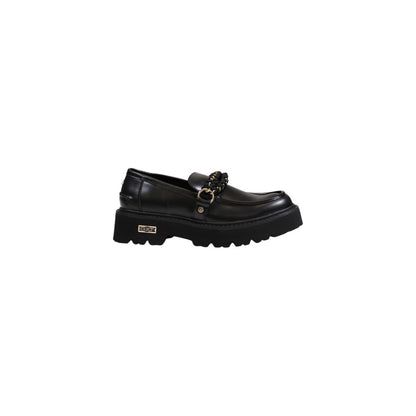 Cult Black Leather Platform Pumps