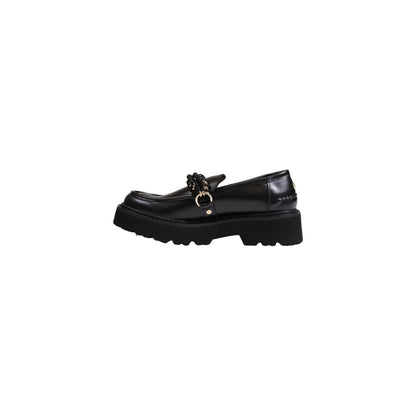 Cult Black Leather Platform Pumps