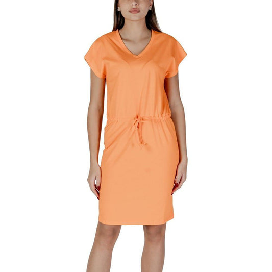 B.Young Orange Cotton Midi BY-14886000125-IT40|S