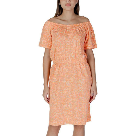 B.Young Orange Cotton Short BY-14886100125-IT40|S