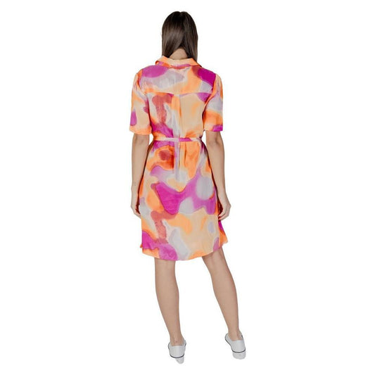 B.Young Orange Cotton Midi BY-14925200125-IT36|XXS