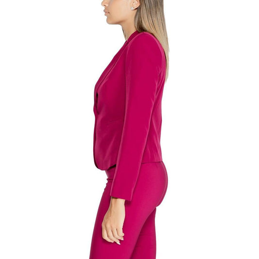 Rinascimento Bordeaux Polyester Blazer RI-14928800129-XL