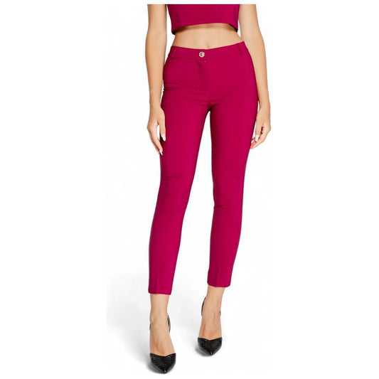 Rinascimento Bordeaux Polyester Pant RI-14929500129-IT44|L