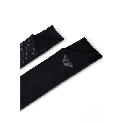 Emporio Armani Underwear Black Cotton Socks