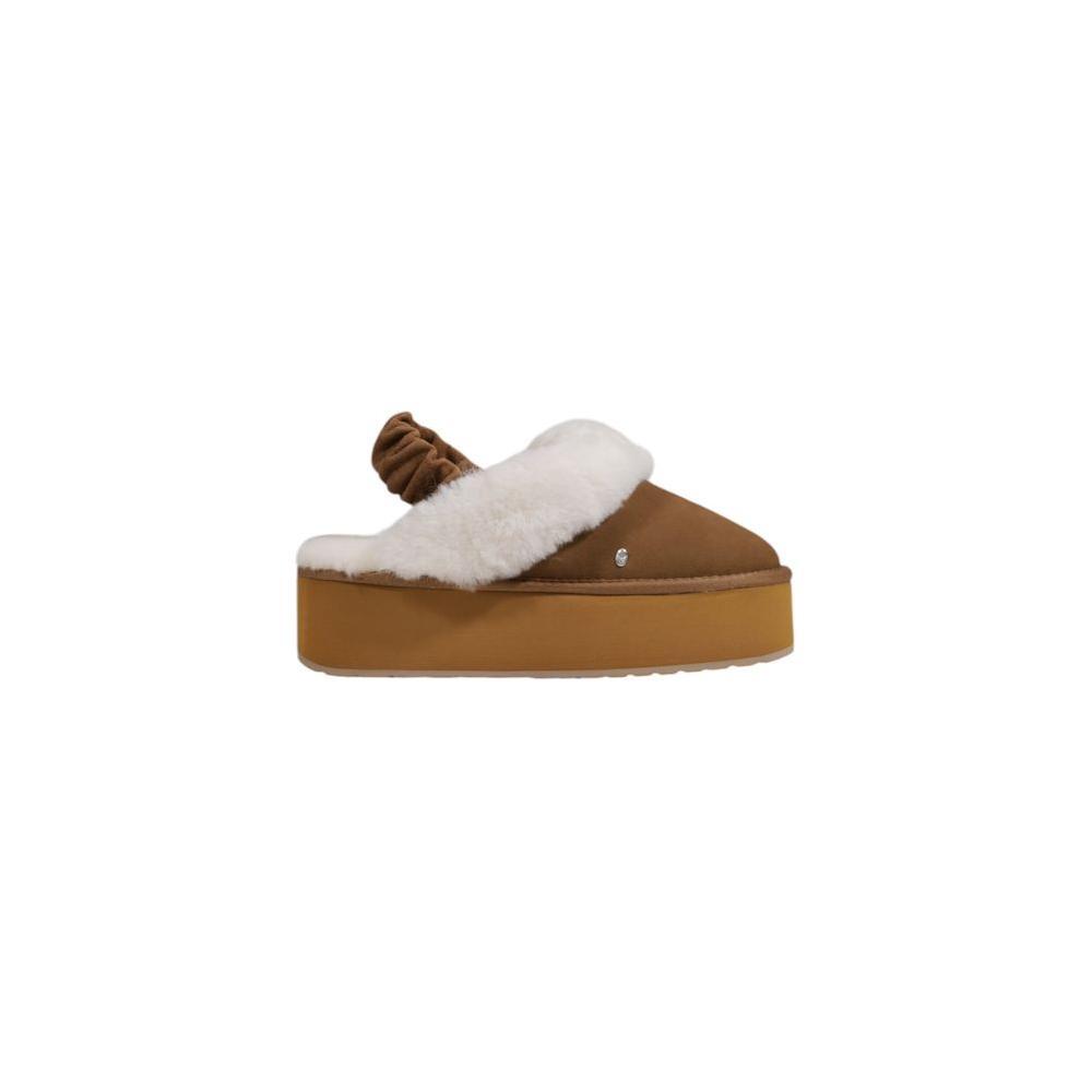 EMU Australia Beige Suede Leather Platform EM-15274200127-EU37/US7