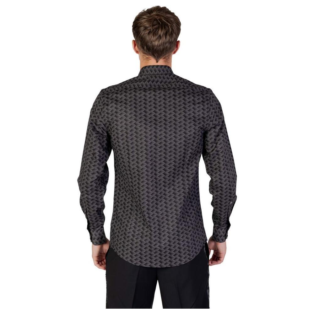 Antony Morato Gray Cotton Shirt