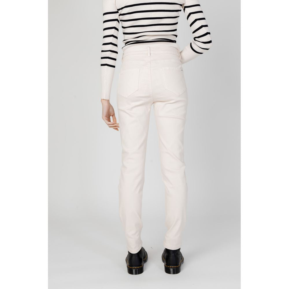 Morgan De Toi Beige Cotton Pant MO-13439900127-IT42|M