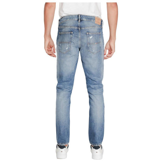 Tommy Hilfiger Jeans Blue Cotton Slim Fit Jean
