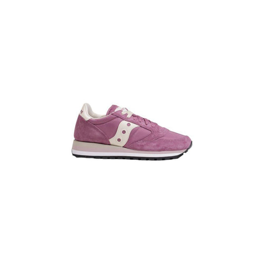 Saucony Pink Suede Leather Sneaker SA-15625200134-EU38/US8