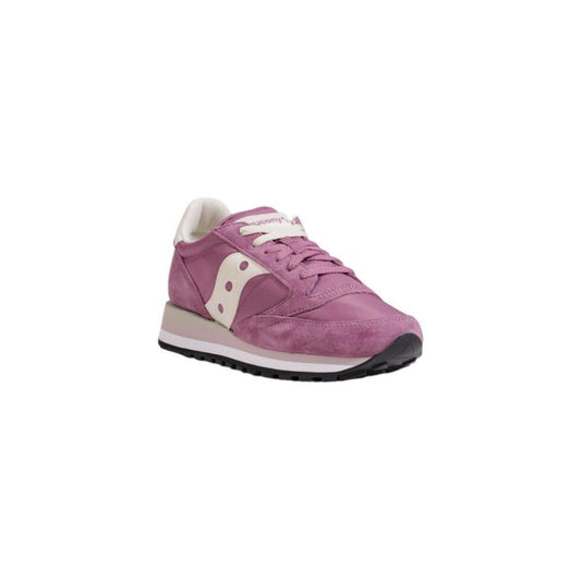 Saucony Pink Suede Leather Sneaker SA-15625200134-EU38/US8