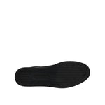 Dolce & Gabbana Black Leather London Heart Men Sneakers Shoes