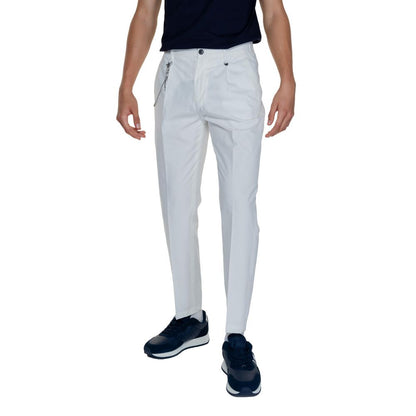 Antony Morato White Cotton Pant