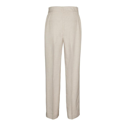 Vero Moda Gray Polyester Pant VE-13394100137-38/34 (W42)