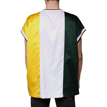 Dolce & Gabbana Multicolor Jersey Tank Sleeveless T-shirt