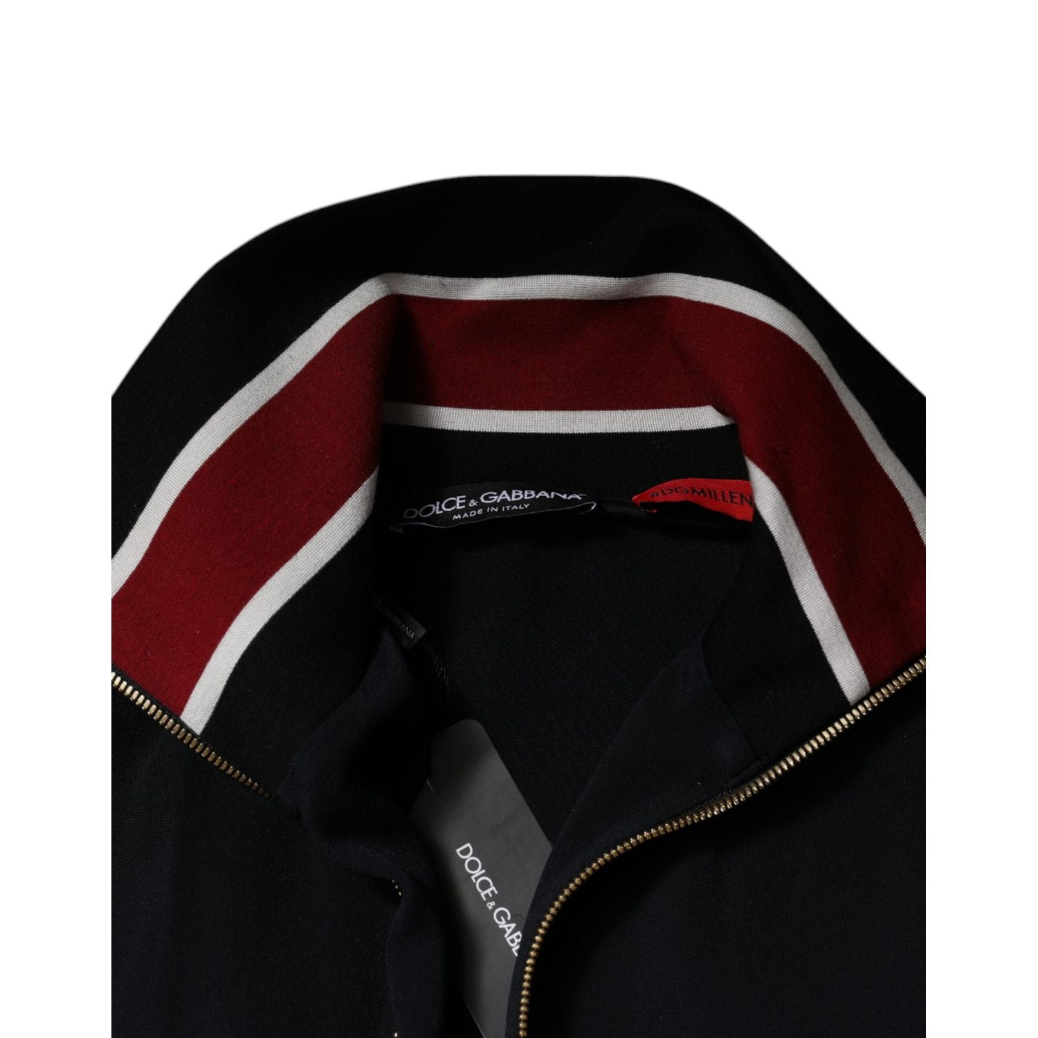 Dolce & Gabbana Black DG King Full Zip Sweatshirt Sweater