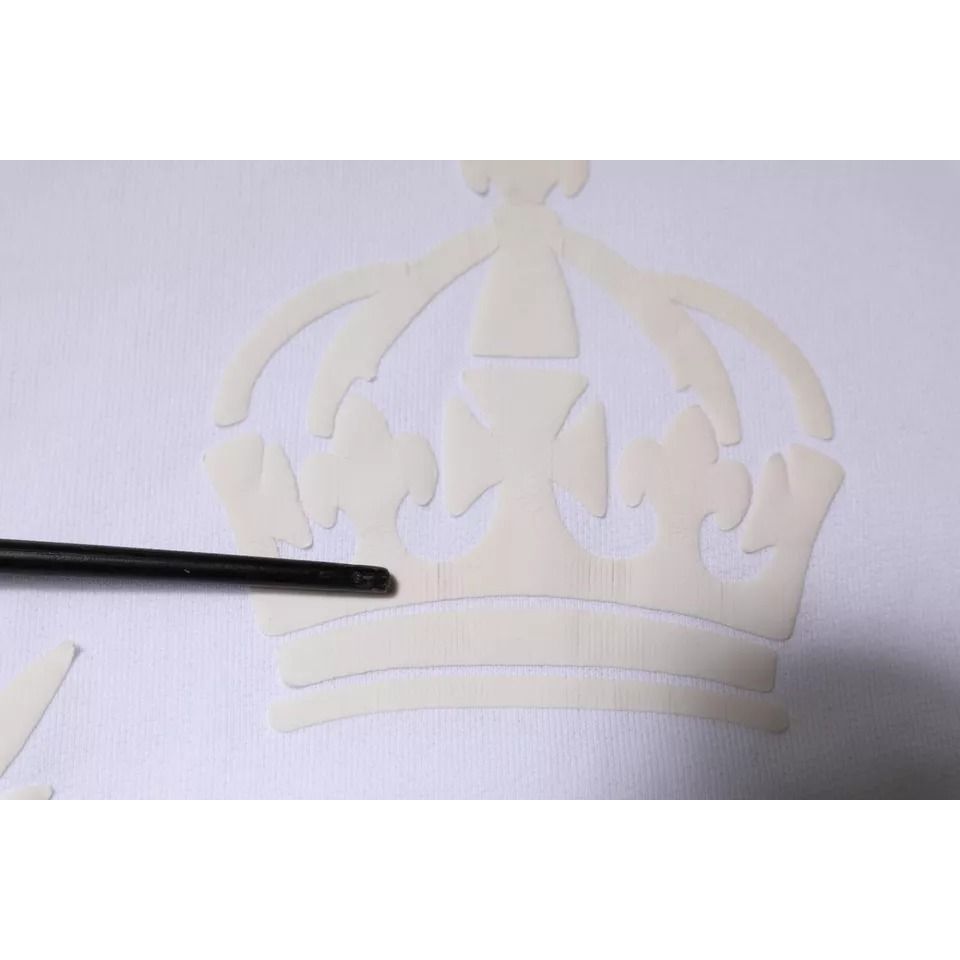 Dolce & Gabbana White Logo Hooded Pullover Sweatshirt Sweater