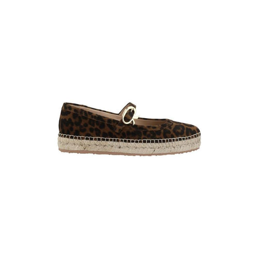Gianvito Rossi Elda Espadrilles GI-G2236605GOMVLULEPALEOPARDPRI-EU36.5/US6.5