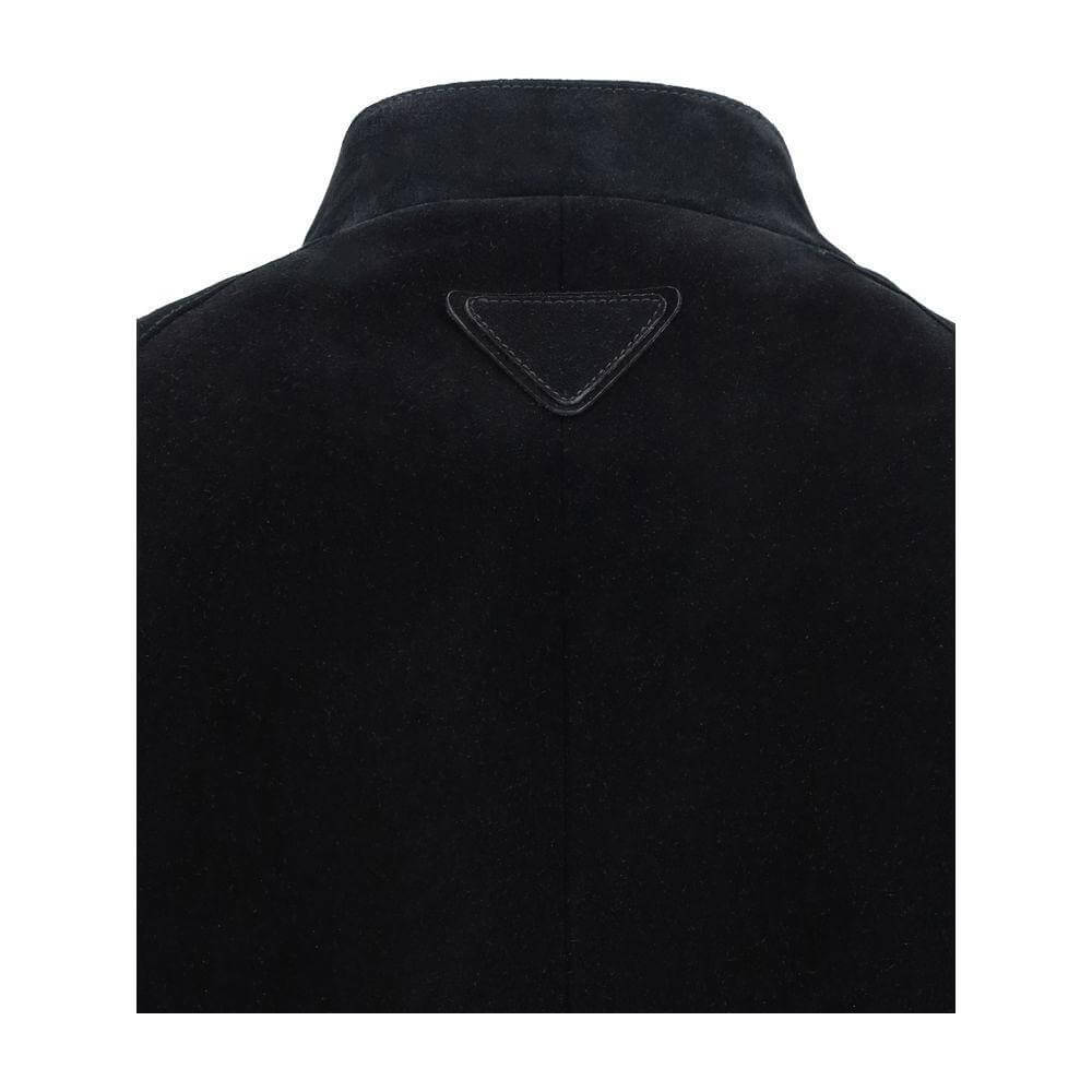 Prada Suede bomber Jacket PR-UPW524SOOO158GF0002-IT50 | L