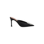 Amina Muaddi Camelia Pumps AM-C9S357007CAMBLACKWHITE-EU36/US6