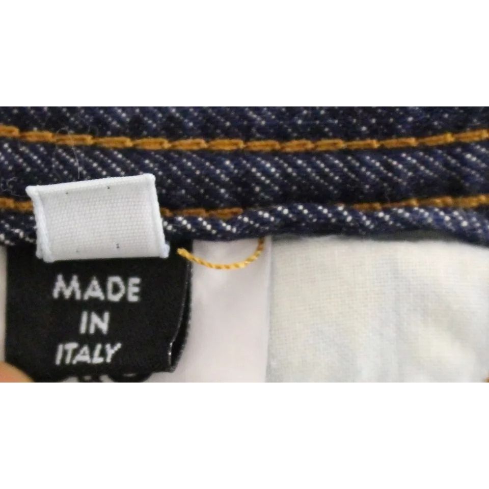 Dolce & Gabbana Blue D&G Cotton Washed Jeans Denim Shorts