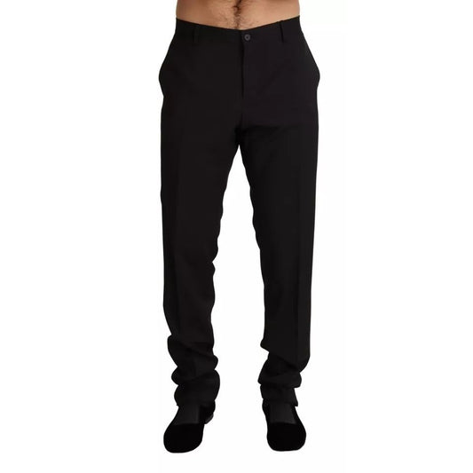 Dolce & Gabbana Black Dress Formal Skinny Pants