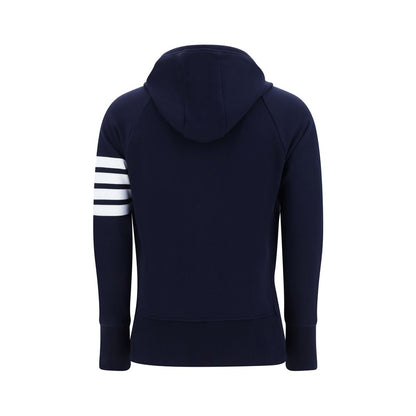 Thom Browne Blue Cotton Sweatshirt