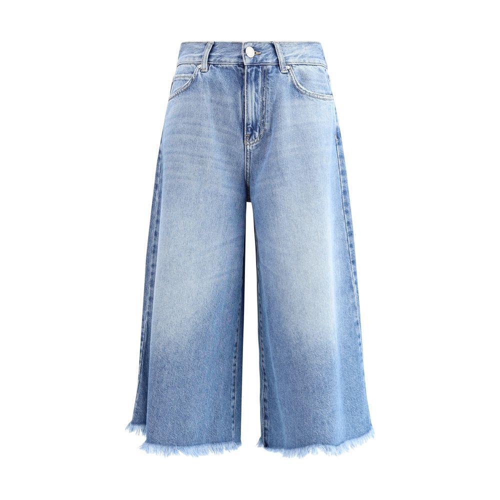 PINKO Knee-length denim shorts PI-104646A2DZPJO-26