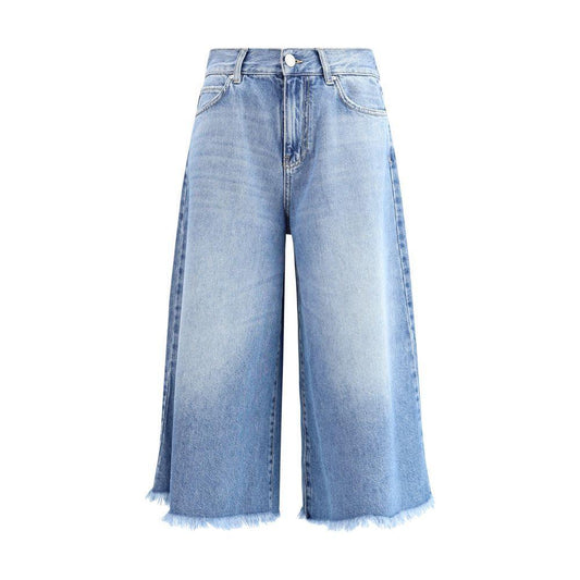 PINKO Knee-length denim shorts PI-104646A2DZPJO-26