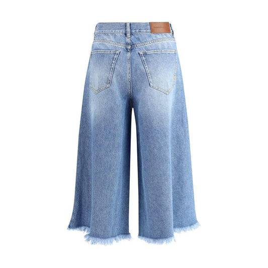 PINKO Knee-length denim shorts PI-104646A2DZPJO-26