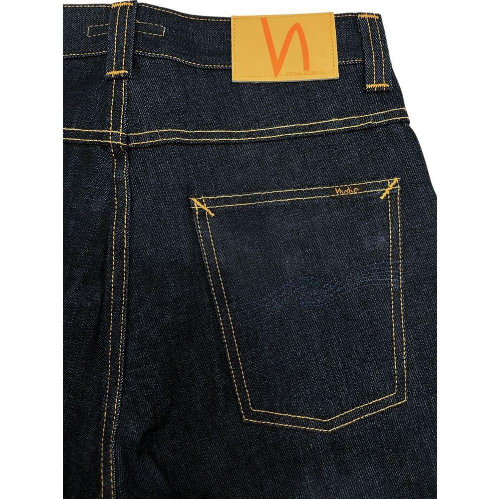 Nudie Jeans Blue Cotton Jeans Denim
