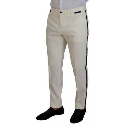 Dolce & Gabbana White Double Breasted 2 Piece SICILIA Suit