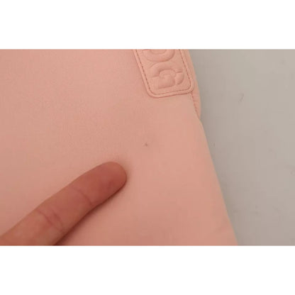 Dolce & Gabbana Pink Polyester Sweatpants Jogger Pants