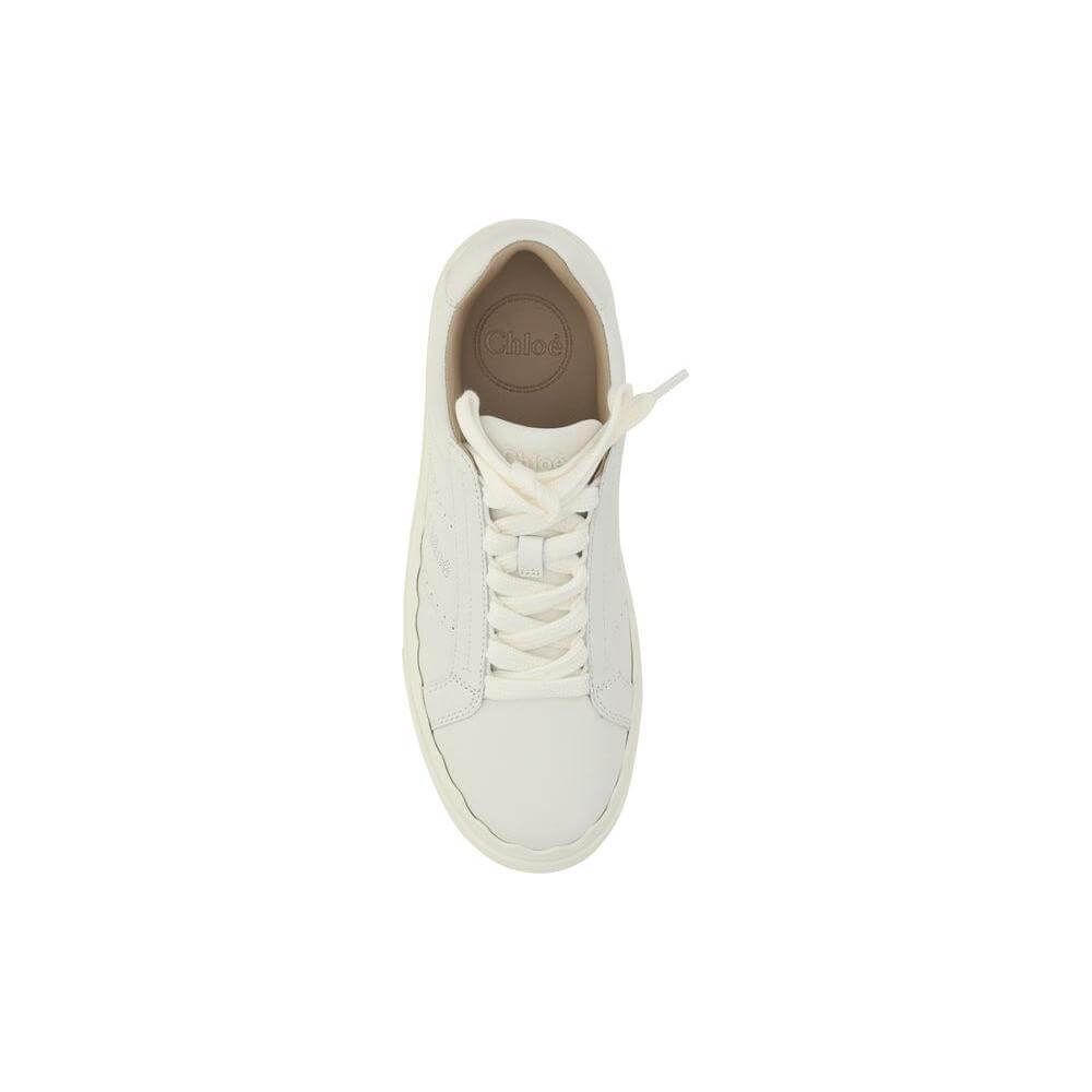 Chloé White Leather Sneakers CHCHC23W953GQ101BB-38-FBB-365