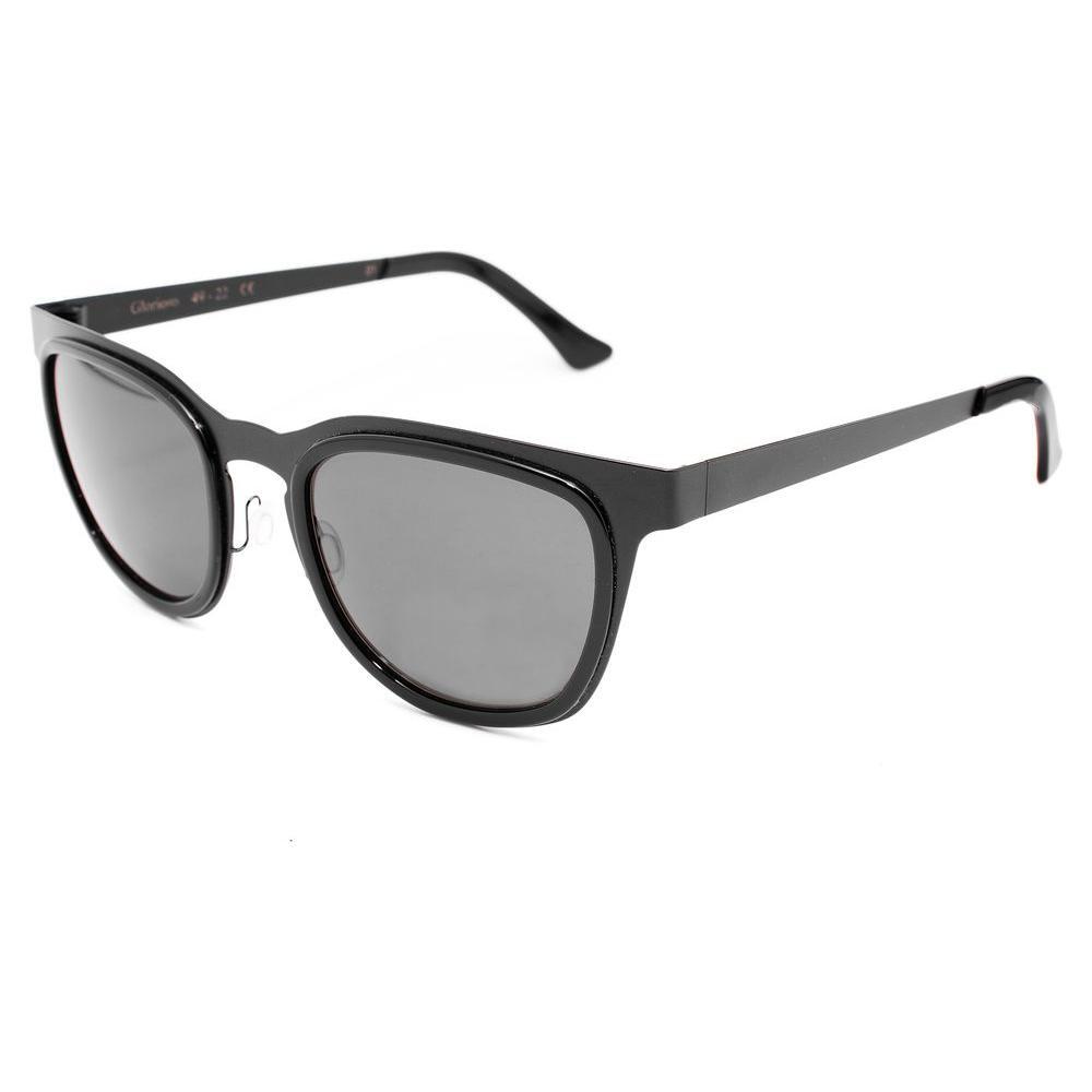 LGR Black Stainless Steel Sunglasses LGGLORIOSOBLACK01AC
