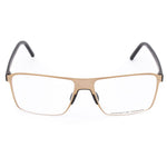 Porsche Brown Metal Frames glasses P8309-C with 56/16/145mm dimensions. Made in Italy, stylish and durable.