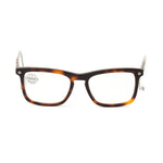 Vuarnet Brown Acetate Frames, unisex glasses with 52/18/110 mm dimensions, made from brown acetate material.
