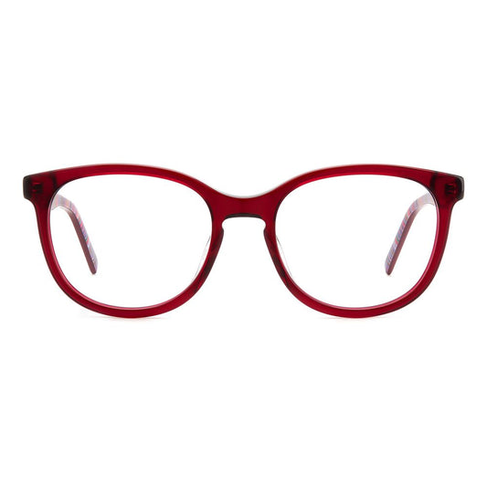 M Missoni Red Acetate Frames with dimensions 52/18/140mm for women. Fashionable and vibrant eyewear accessory.