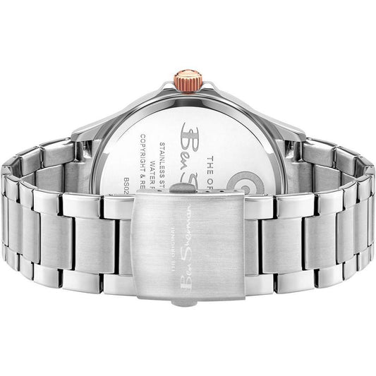 Ben Sherman Gray Stainless Steel Watch BSBS029BSMAC