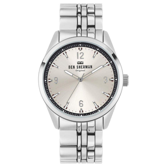 Ben Sherman Gray Stainless Steel Watch BSWB057USMAC