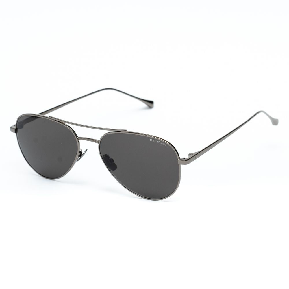 Belstaff Gray Stainless Steel Sunglasses BETRIALMASTERGUNWAC