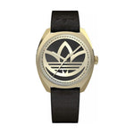 Adidas Black Leather Watch ADAOFH22512AC