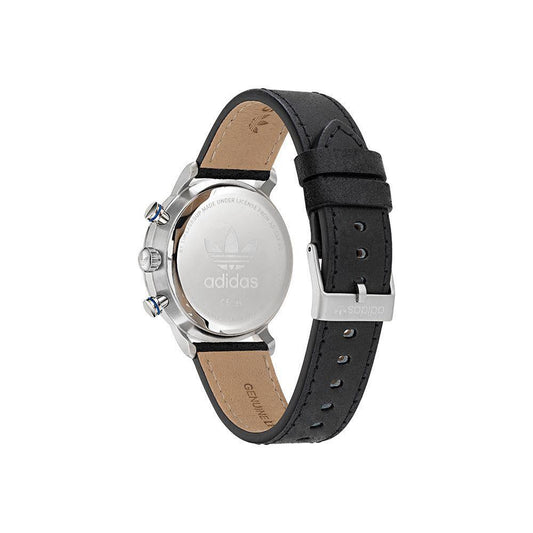 Adidas Black Leather Watch ADAOSY22013AC