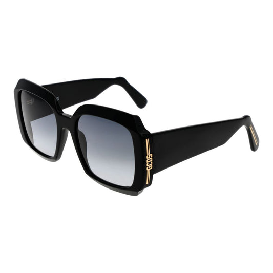 GCDS Black Acetate Sunglasses