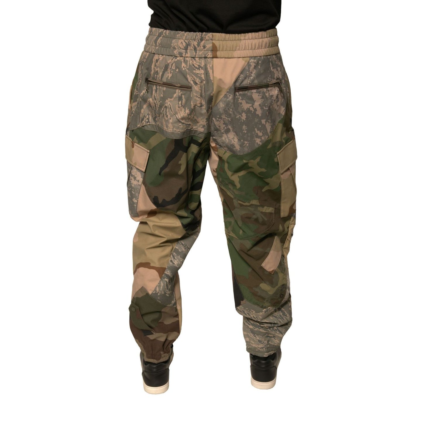 Dolce & Gabbana Multicolor Camouflage Jogger Sweatpants Pants