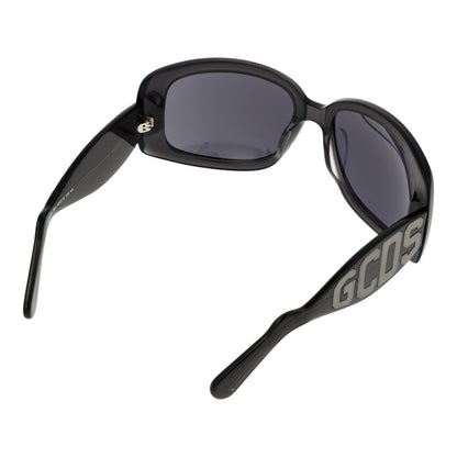 GCDS Black Acetate Sunglasses