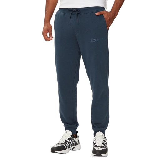 Calvin Klein Jeans Blue Cotton Joggers Workout Pant