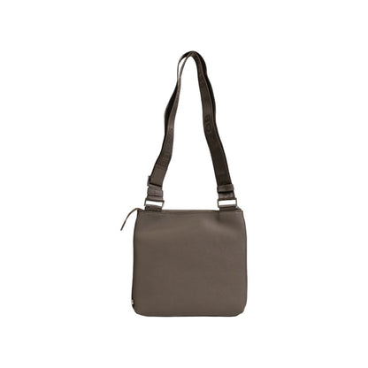 Hugo Boss Bicolor Leather Messenger Bag